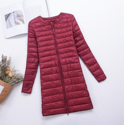 SEDUTMO Winter Plus Size 4XL naiste sulejoped, pikad ülikerged sulejoped, õhuke sügispargid ED488