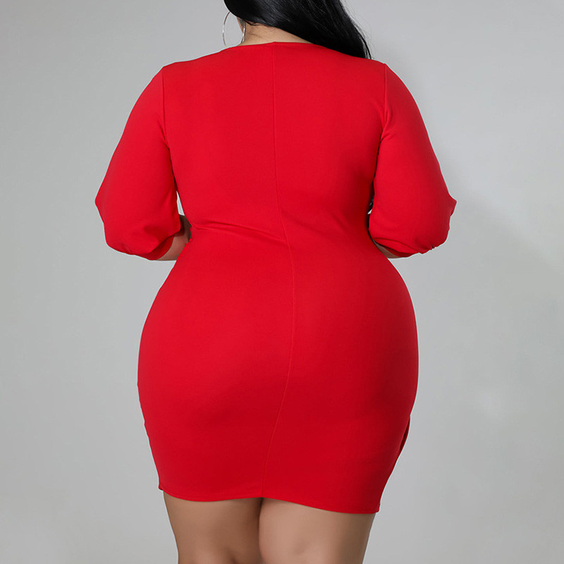 Vasaras apģērbi sievietēm vienkrāsains džemperis ar V veida izgriezumu ar puspiedurknēm ar augstu vidukli, neregulāru ceļgalu, A-līnijas svārki liela izmēra kleitas