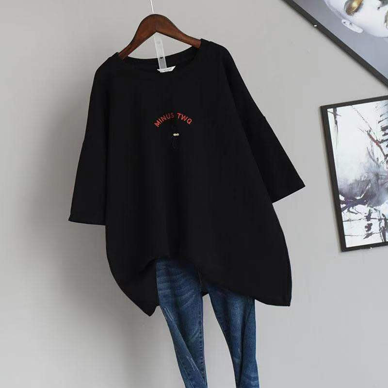 Îmbrăcăminte de dimensiuni mari pentru femei Tricou elastic confortabil pentru femeie de vară mare mare Adaugă mărime confort Topuri casual supradimensionate pentru femei