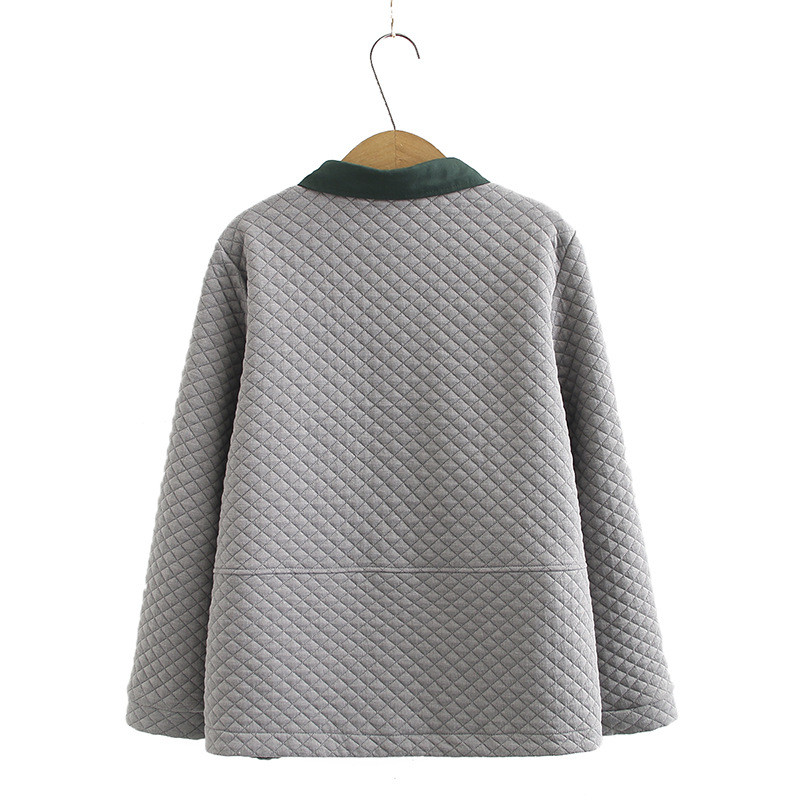 Paltoane matlasate de toamnă pentru femei Jachetă de dimensiuni mari, ușoară, subțire, cu un singur piept Jachetă de femei de mărime mare 2020 Nou