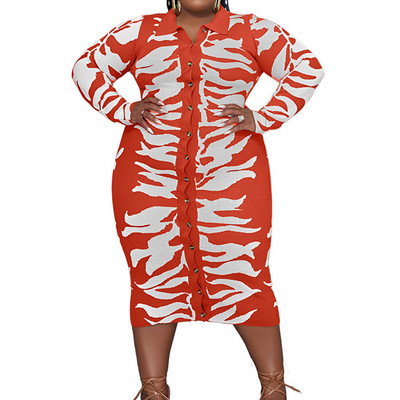 Trend lehajtható gallér gomb karcsú, nagy méretű női őszi utcai zebra mintával nyomtatott hosszú ujjú táska csípő lábszárközépig