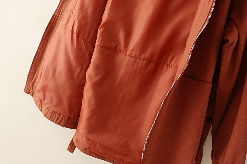 Nagy méretű XL-4XL női kapucnis pamut dzsekik őszi téli A-vonalú egyszerű elegáns felsőruházat