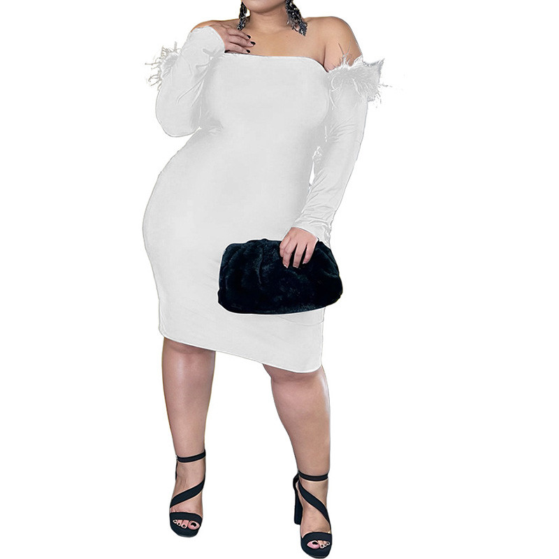 Pavasaris vasara vienkrāsains seksīgs viena vārda apkakle, pūkaina mežģīņu tendence liela izmēra apģērbi sievietēm ar garām piedurknēm soma gurniem līdz ceļgaliem