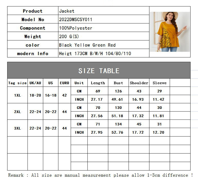 plus izmēra topi 3XL 2022 Piecu punktu īsās piedurknes Apaļas apkakles temperaments Vienkrāsains lielizmēra krekls sieviešu T-krekls