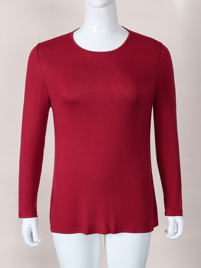 Tricouri Finjani Plus Size Y2k Moda Fără spate Tricou pentru femei Roz și Claret Trim Înălțime Elasticitate Top