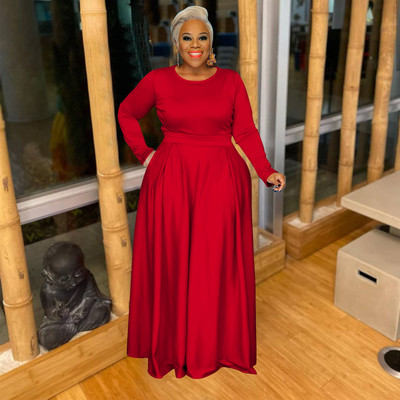 CM.YAYA téli tavaszi nagy méretű női szett, hosszú ujjú póló, széles szárú szoknya nadrág, amelyhez két 2 részes készlet ruhák tréningruha