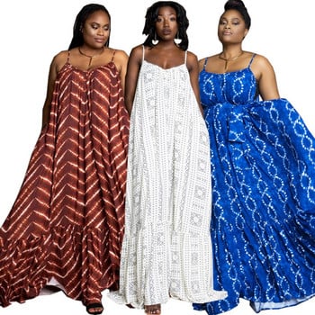 Party Maxi Μακρύ Φόρεμα Plus Size Καλοκαιρινό Γυναικείο Φόρεμα 2021 Κομψά Κομψά Casual Φορέματα Βραδινά ρούχα Μεγάλο μέγεθος 3XL 4XL 5XL