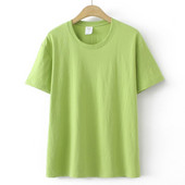 Γυναικείο T-Shirt 2023 Καλοκαιρινό κοντομάνικο βαμβακερό μπλουζάκι Loose Tees Υπερμεγέθη καμπύλη Ρούχα K1-H8086