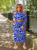 Izliektu apģērbu lielizmēra sieviešu komplekti ar svārkiem no pleciem un seksīgu 2 daļīgu tērpu kleitu vairumtirdzniecība lielapjoma piegāde