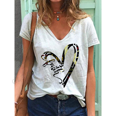 Ιησούς μπλουζάκι Γυναικεία μπλουζάκια μόδας Επιστολή εκτύπωσης πάνω κοντό μανίκι Υπερμεγέθη μπλουζάκια μπλουζάκια καλοκαιρινά γυναικεία μπλουζάκια μάρκα Street Tee Girl