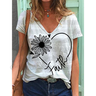 Ιησούς μπλουζάκι Γυναικεία μπλουζάκια μόδας Επιστολή εκτύπωσης πάνω κοντό μανίκι Υπερμεγέθη μπλουζάκια μπλουζάκια καλοκαιρινά γυναικεία μπλουζάκια μάρκα Street Tee Girl