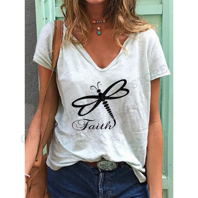 Ιησούς μπλουζάκι Γυναικεία μπλουζάκια μόδας Επιστολή εκτύπωσης πάνω κοντό μανίκι Υπερμεγέθη μπλουζάκια μπλουζάκια καλοκαιρινά γυναικεία μπλουζάκια μάρκα Street Tee Girl