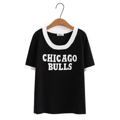 Nagy méretű női rövid ujjú nyári ingek Túlméretes kötött női fehér fekete felsők túlméretezett vintage vékony felső