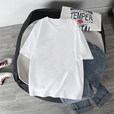 DAYIFUN Sieviešu jauni lielizmēra T krekli Matēts biezs krekls T-krekls ar īsām piedurknēm brīvs korejiešu iekšējais sieviešu apģērbs