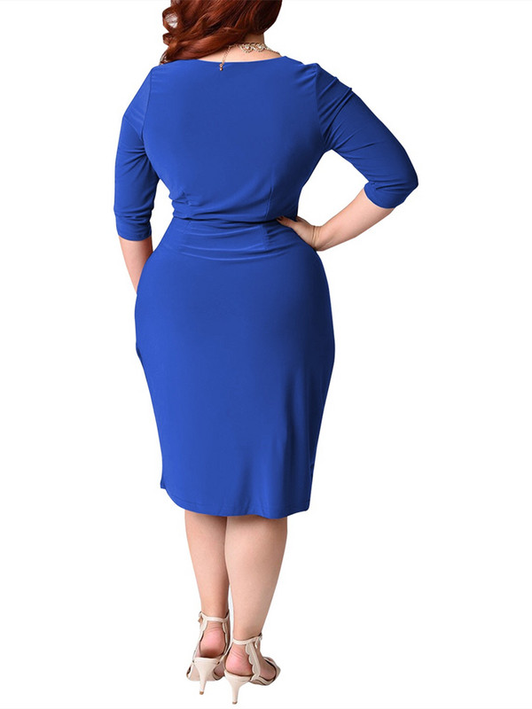 Liela izmēra seksīga kroku vasaras kleita Sieviešu gurniem Elegantas sieviešu kleitas 2023. gada jauna sieviešu vidēja izmēra kleita