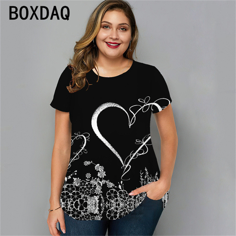 Vintage ziedu gadījuma T-Shrit liela izmēra sieviešu t-krekls ar īsām piedurknēm, 2023. gads, jauns, elegants, dāmu vasaras brīvs topus ar O veida kakla izgriezumu, modes blūze