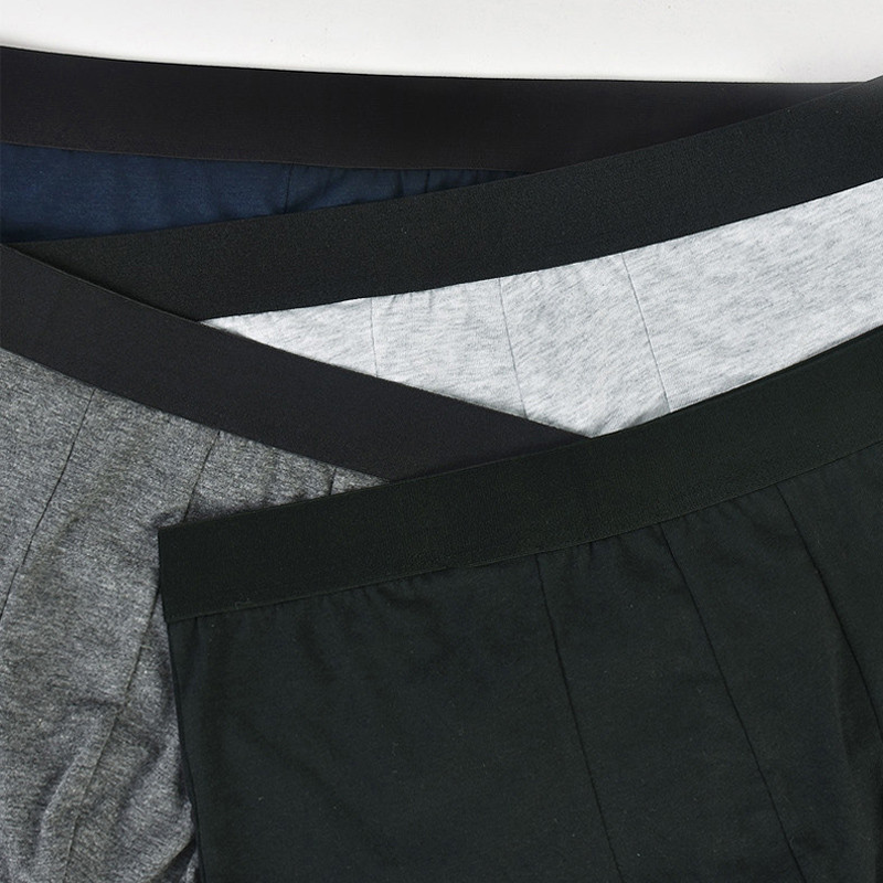 4 τμχ Ανδρικά Εσώρουχα Βαμβακερά μποξεράκια Άνετα μαλακά εσώρουχα Ανδρικά μασίφ σορτς Boxer Ανδρικά σώβρακα χωρίς ραφές