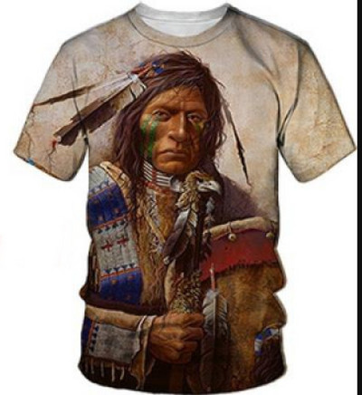 Férfi póló Férfi Ruházat Uniszex indiai stílusú 3D nyomtatott pólók Nyári felsők Rövid ujjú divat Alkalmi túlméretezett pólók