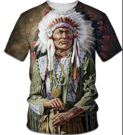 Férfi póló Férfi Ruházat Uniszex indiai stílusú 3D nyomtatott pólók Nyári felsők Rövid ujjú divat Alkalmi túlméretezett pólók