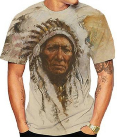 Férfi póló Férfi Ruházat Uniszex indiai stílusú 3D nyomtatott pólók Nyári felsők Rövid ujjú divat Alkalmi túlméretezett pólók