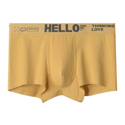 Ανδρικά βαμβακερά εσώρουχα Ανδρικά εσώρουχα μπόξερ σορτς Άνετα μπόξερ Milk Silk αθλητικά σώβρακα Fashion Boxershorts Plus μέγεθος L-4XL