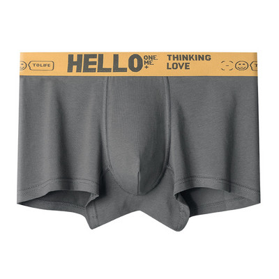 Ανδρικά βαμβακερά εσώρουχα Ανδρικά εσώρουχα μπόξερ σορτς Άνετα μπόξερ Milk Silk αθλητικά σώβρακα Fashion Boxershorts Plus μέγεθος L-4XL