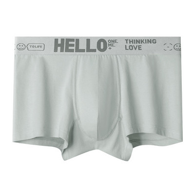 Ανδρικά βαμβακερά εσώρουχα Ανδρικά εσώρουχα μπόξερ σορτς Άνετα μπόξερ Milk Silk αθλητικά σώβρακα Fashion Boxershorts Plus μέγεθος L-4XL