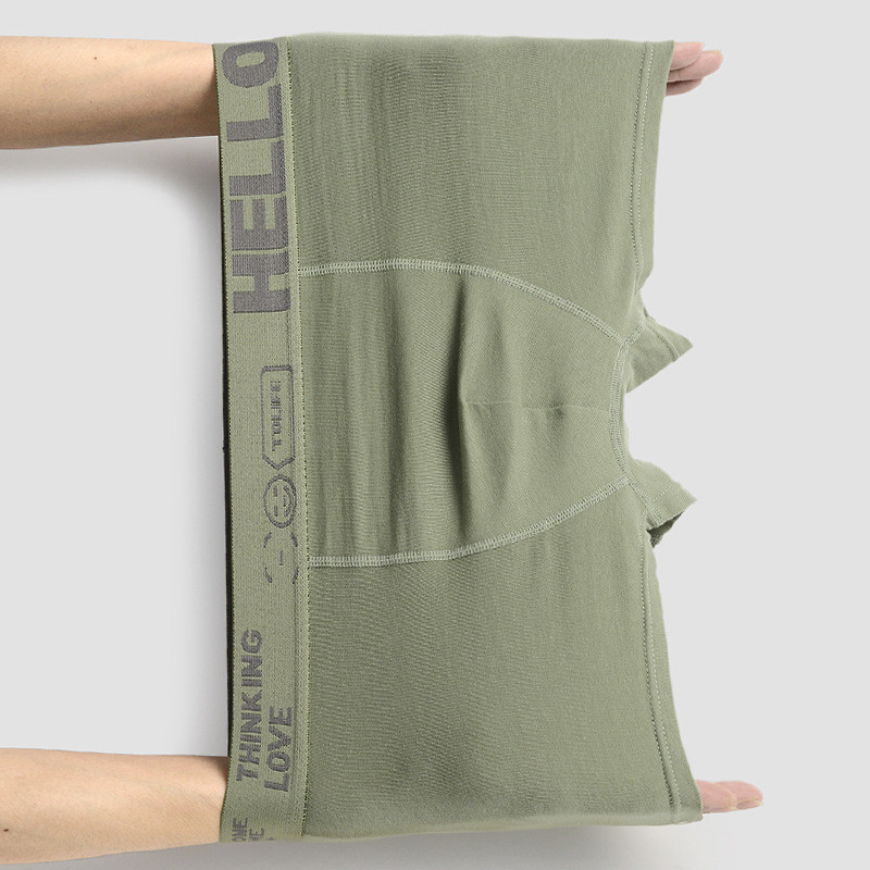 Ανδρικά βαμβακερά εσώρουχα Ανδρικά εσώρουχα μπόξερ σορτς Άνετα μπόξερ Milk Silk αθλητικά σώβρακα Fashion Boxershorts Plus μέγεθος L-4XL