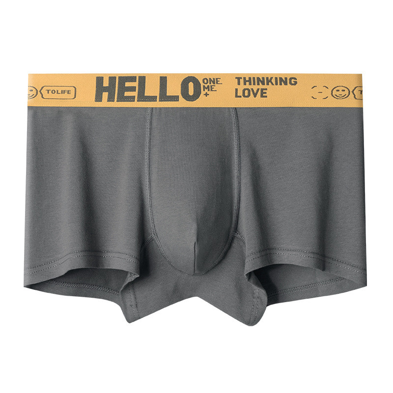 Ανδρικά βαμβακερά εσώρουχα Ανδρικά εσώρουχα μπόξερ σορτς Άνετα μπόξερ Milk Silk αθλητικά σώβρακα Fashion Boxershorts Plus μέγεθος L-4XL