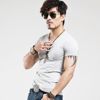 Ολοκαίνουργιο ανδρικό μπλουζάκι 2023 Μπλουζάκια με κοντό μανίκι με λαιμόκοψη Ανδρικό μπλουζάκι γυμναστικής μόδας για άντρες Μέγεθος 5XL Δωρεάν αποστολή