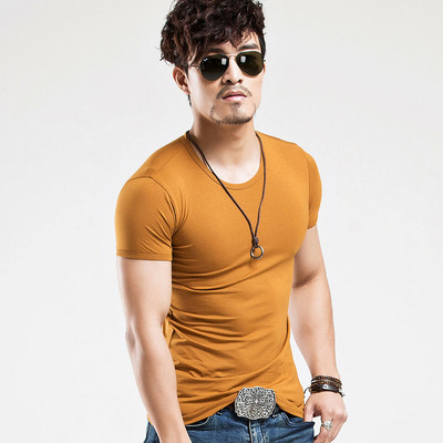 Ολοκαίνουργιο ανδρικό μπλουζάκι 2023 Μπλουζάκια με κοντό μανίκι με λαιμόκοψη Ανδρικό μπλουζάκι γυμναστικής μόδας για άντρες Μέγεθος 5XL Δωρεάν αποστολή