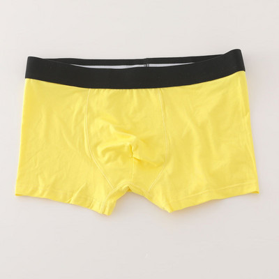 Vīriešu apakšveļa Bokseri vienkrāsains Augstas kvalitātes modālas apakšbikses Vīriešu bokseršorti Homme Cueca elpojošas ērtas vīriešu apakšbikses