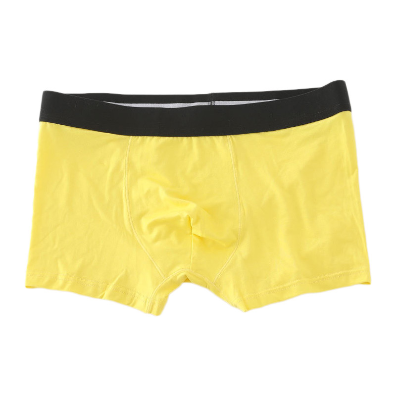 Vīriešu apakšveļa Bokseri vienkrāsains Augstas kvalitātes modālas apakšbikses Vīriešu bokseršorti Homme Cueca elpojošas ērtas vīriešu apakšbikses