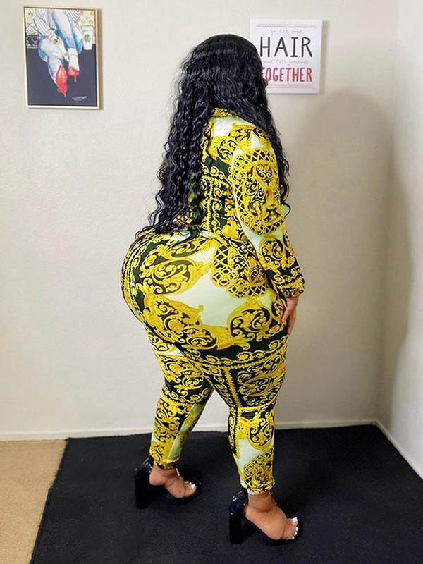 Liela izmēra apģērbi, seksīgi 2 daļiņu komplekti, sieviešu tērpi, krekls ar garām piedurknēm un bikses.