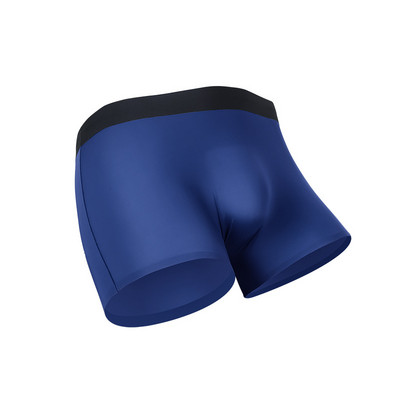 Nyári vékony boxer férfi bugyi fehérnemű Seamless Cueca Masculina férfi Ropa belső Calzoncillos Hombre férfi boxer rövidnadrág Homme