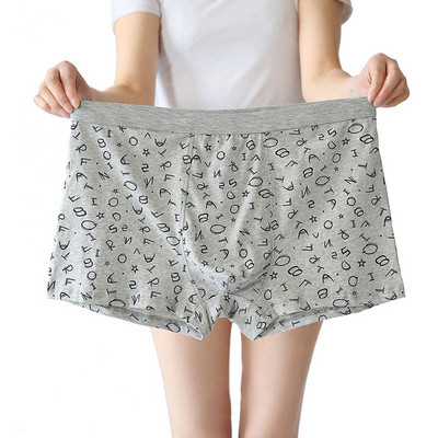 Vyriškas medvilninis apatinis trikotažas Bokseriai Kvėpuojantys vyriški kelnaitės Patogūs bokseriniai šortai Aukštos kokybės didelio dydžio apatinės kelnaitės