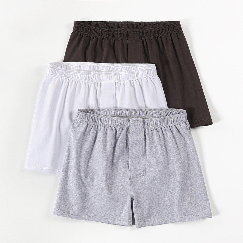 Υψηλής ποιότητας βαμβακερά μπόξερ Χαλαρά σορτς Ανδρικά μαλακά εσώρουχα Εσώρουχα Σαλόνι Ανδρικά αναπνεύσιμα άνετα παντελόνια βέλους