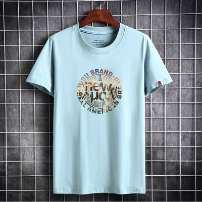 Pánske tričko 2023 Letné pánske módne biele tričko Oblečenie Populárne tričko Bavlnené tričká s krátkym rukávom Pánske topy Nadrozmerné tričko