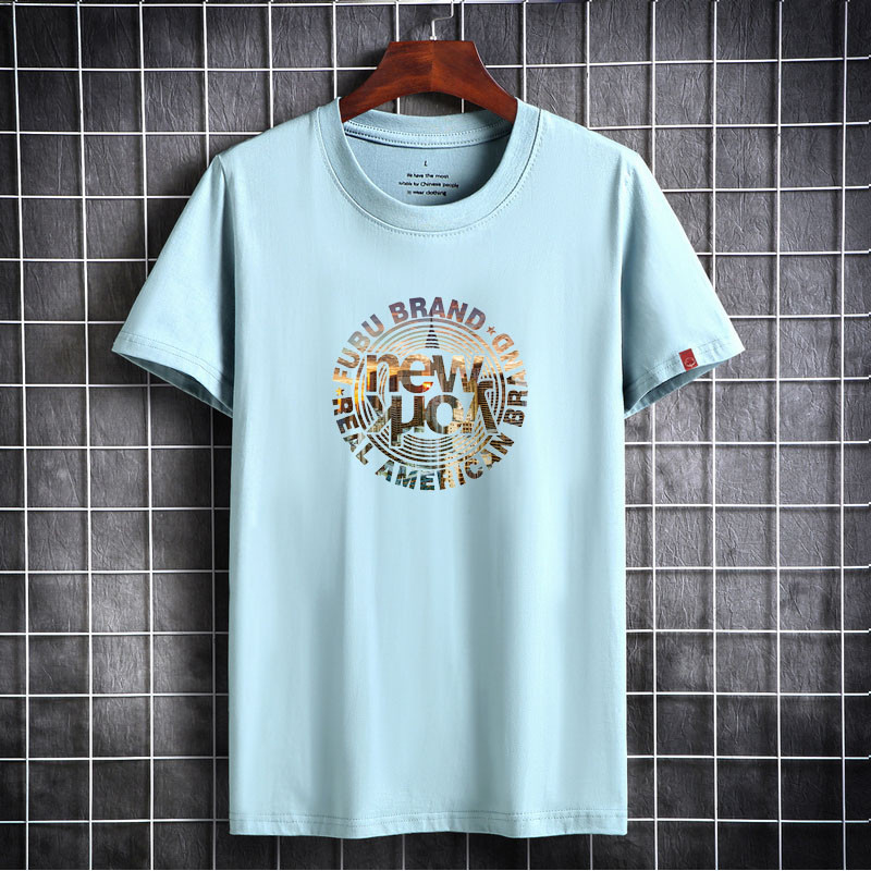 Pánske tričko 2023 Letné pánske módne biele tričko Oblečenie Populárne tričko Bavlnené tričká s krátkym rukávom Pánske topy Nadrozmerné tričko