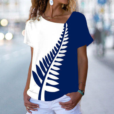 2022 nyári női virágos festmény póló Virágos színes blokkmintás V nyakú alap felsők Zöld fekete piros / 3D nyomtatású ing