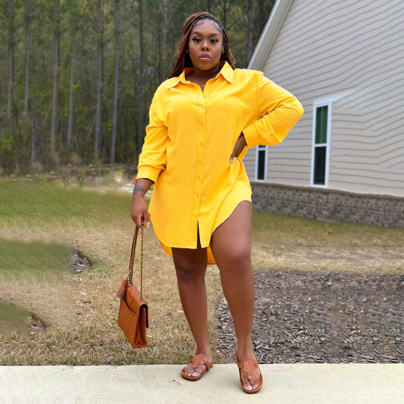 SOMO didelio dydžio moteriškos 2023 m. pavasario ilgomis rankovėmis vienspalvės laisvos vienkrūtės netaisyklingos ilgos suknelės didmeninė prekyba