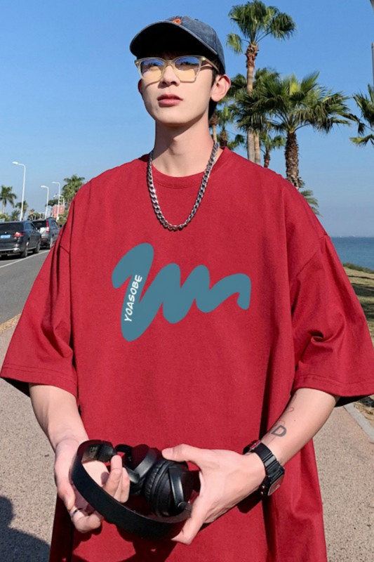 Nyári férfi, női, utcai viselet, rövid ujjú póló, alkalmi laza, személyre szabott póló pamut férfi divatmárka amerikai stílusú póló