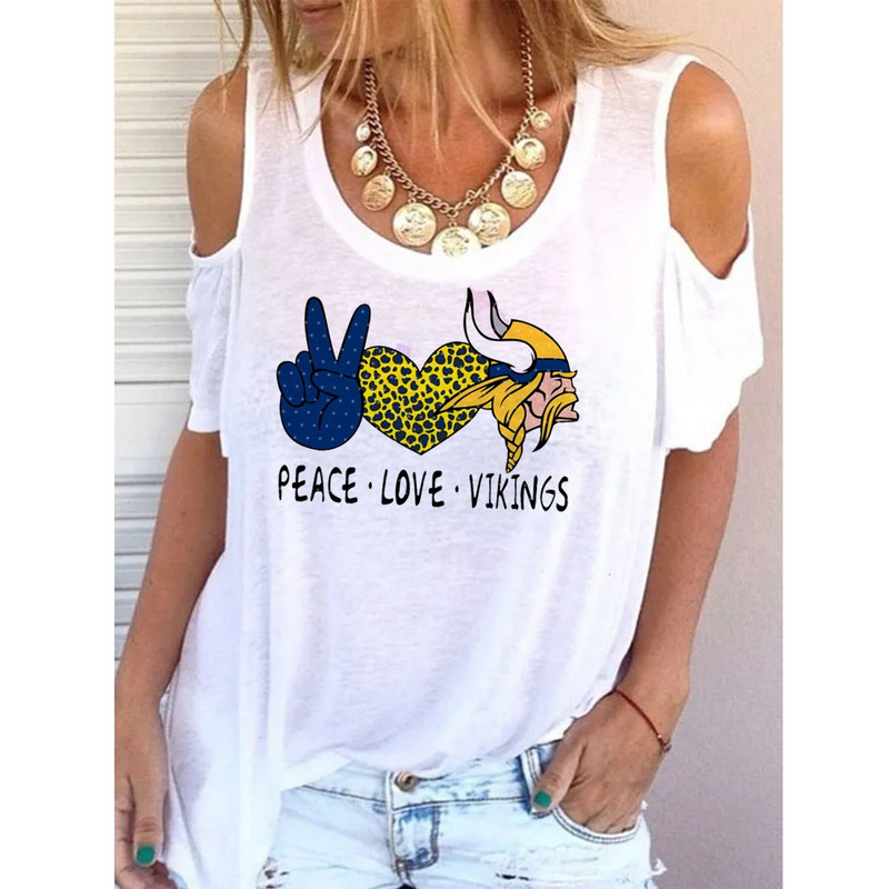 Nyári új, tiszta fehér háttér divatos női váll nélküli rövid ujjú, kerek nyakú alkalmi egyszerű stílusú rövid ujjú póló