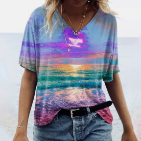 Vasaras modes sieviešu vienas pudeles T-krekls ar īsām piedurknēm 3D seksīgs džemperis ar leoparda rakstu, brīvs T-krekls