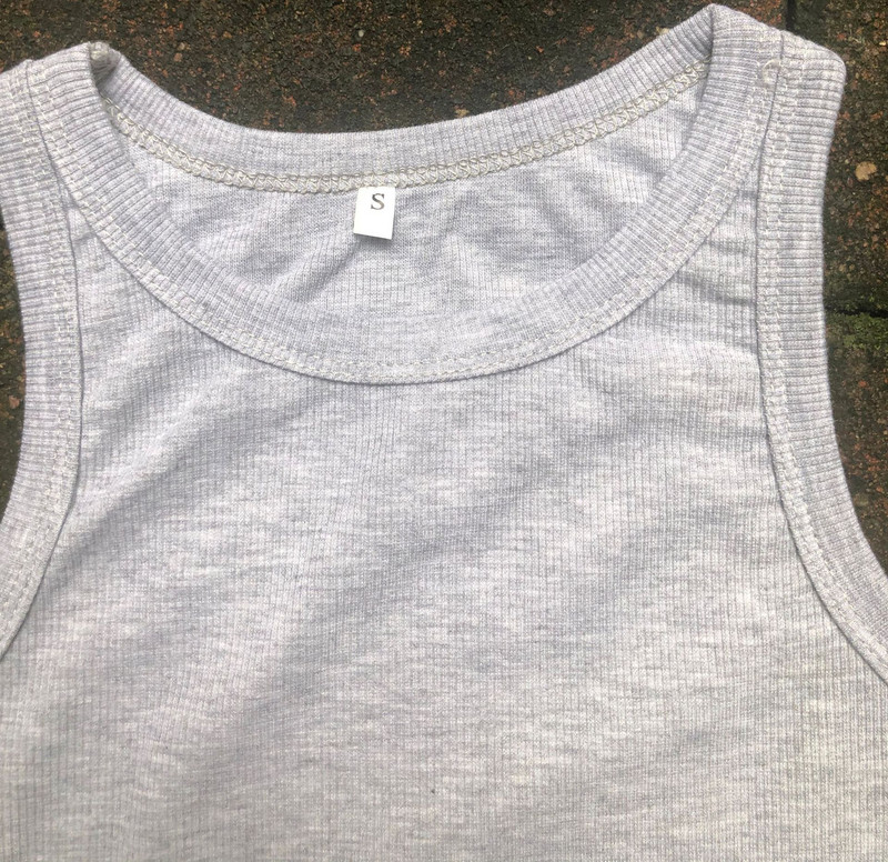 Valged naiste tanktopid, seksikad, elastsed, soliidsed, kaelast väljas, vabaaja püksid, suvised naiste topid, must