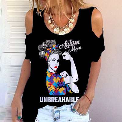 Tänava välitingimustes lühikeste varrukatega 3D-prindiga naiste naljakas õlakleit värviline ümara kaelusega