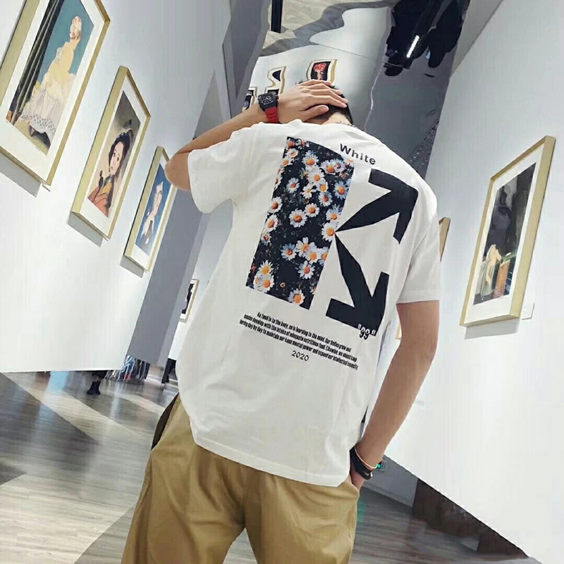 Lielizmēra vīriešu T-krekli 100% kokvilna 2023. gada modes zīmola krekls ar ziedu apdruku ar O veida kakla izgriezumu, īsām piedurknēm.