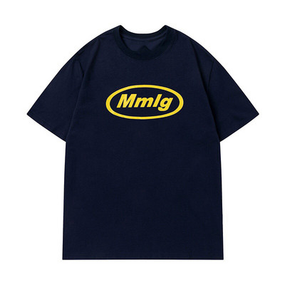 87 mm Mmlg Alphabeti lühikeste varrukatega t-särgid, Korea paarid, puuvillased ülisuured S-4XL tänavarõivaste T-särgid meestele ja naistele.