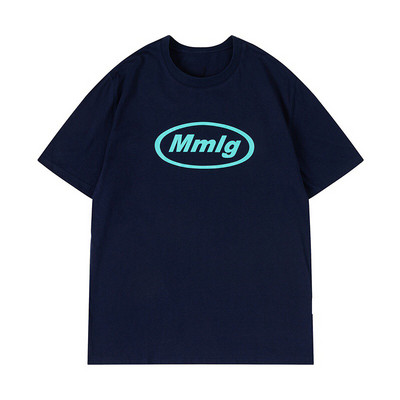 87 mm Mmlg Alphabeti lühikeste varrukatega t-särgid, Korea paarid, puuvillased ülisuured S-4XL tänavarõivaste T-särgid meestele ja naistele.