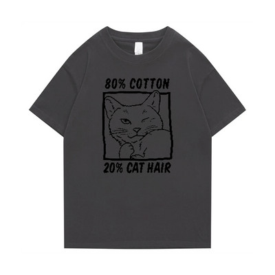 Γυναικείο μπλουζάκι με γάτα Ροζ ανδρική μόδα Νέα βασικά στοιχεία για το καλοκαίρι Αστεία γραφικά πουκάμισα κινουμένων σχεδίων Ιαπωνία Μπλουζάκια Anime Επιστολή εκτύπωσης Χιούμορ Τ
